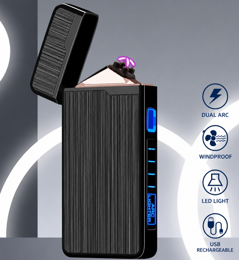 Solvyn Light™ Rechargeable Arc Lighter
