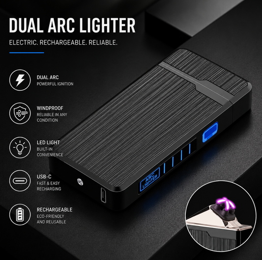Solvyn Light™ Rechargeable Arc Lighter